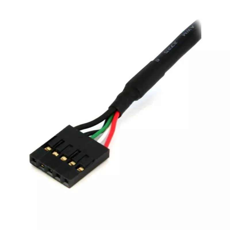 StarTech.com 45,7 cm sisäinen 5-pin USB IDC -emolevyotsikkokaapeli – naaras/naaras
