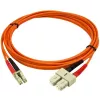 StarTech.com 2 m kuitu-kaapeli - multimode duplex 50/125 - LSZH kuitu-jumperkaapeli - LC/SC