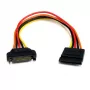 StarTech.com 8in 15-pin SATA-virtajakokaapeli, 0,2032 m, plugi, liitäntä, monivärinen, 17 g, 125 mm