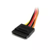StarTech.com 8in 15-pin SATA-virtajakokaapeli, 0,2032 m, plugi, liitäntä, monivärinen, 17 g, 125 mm