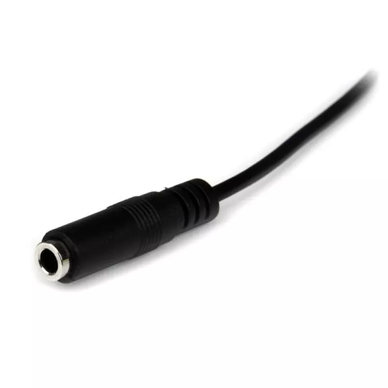 StarTech.com 1 m ohut 3,5 mm stereo-audiojatkokaapeli – M/F