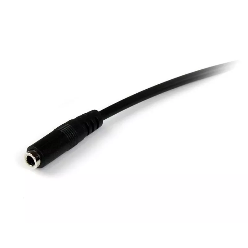 StarTech.com 1 m 3,5 mm 4-napainen TRRS-headset-jatkokaapeli – plugi/liitäntä