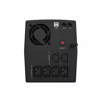 Conceptronic ZEUS08E 1500VA 900W UPS, IEC, line-interactive, 1,5 kVA, 900 W, sini, 220 V, 240 V