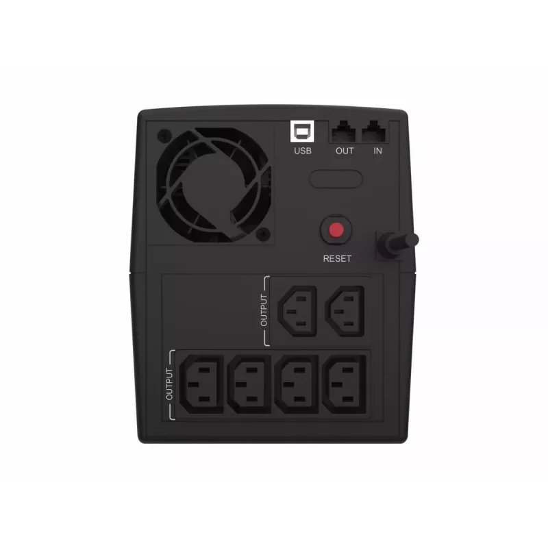 Conceptronic ZEUS08E 1500VA 900W UPS, IEC, line-interactive, 1,5 kVA, 900 W, sini, 220 V, 240 V