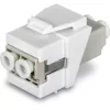 Keystone-moduuli Trendnet TC-K05LC litteä valkoinen LC-liitin