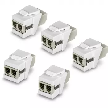 Keystone-moduuli Trendnet TC-K05LC litteä valkoinen LC-liitin