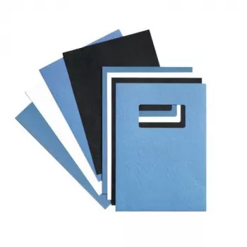 GBC sidontakannet LeatherGrain A4 250 g/m², A4, kartonki, sininen, 100 arkkia, 210 mm, 299 mm