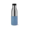 EMSA Bludrop Sleeve N3110700 juomapullo kuntoilu, urheilu 500 ml ruostumaton teräs sininen, ruostumaton teräs