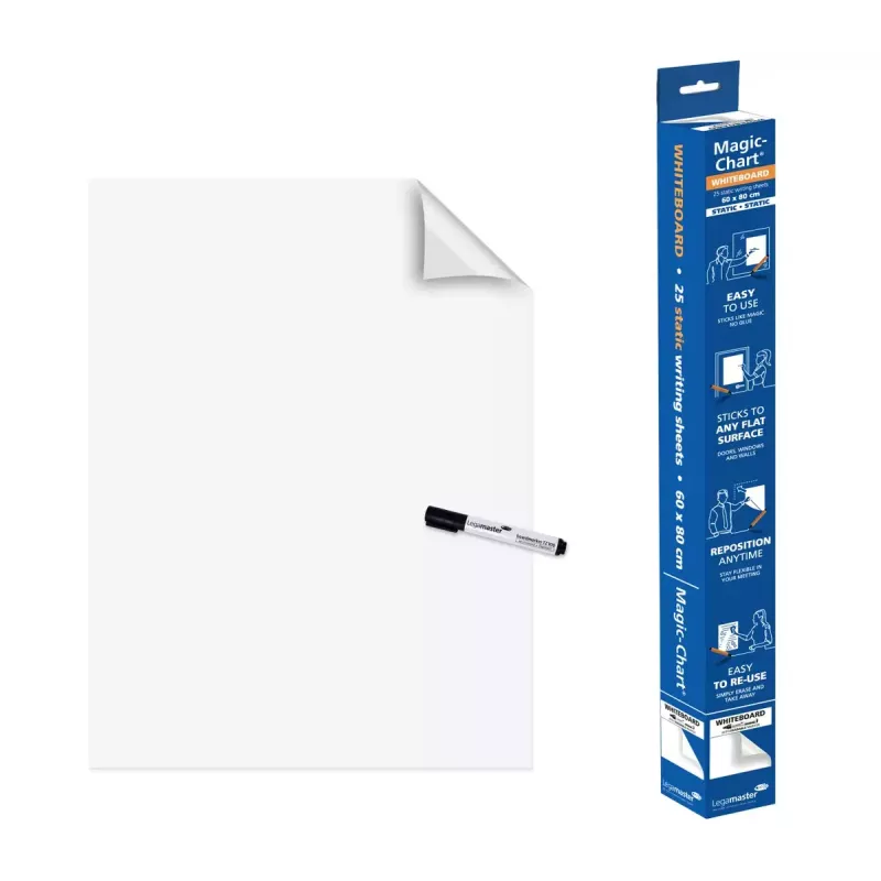 Whiteboard-kalvo Legamaster Magic-Chart 60x80cm