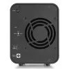 TerraMaster D2-320 levyjärjestelmä, 2 asemaa, HDD SSD, kompakti, pöytämalli