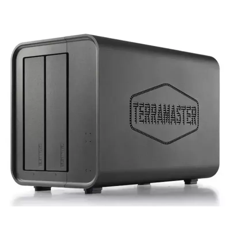 TerraMaster D2-320 levyjärjestelmä, 2 asemaa, HDD SSD, kompakti, pöytämalli