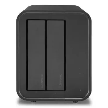 TerraMaster D2-320 levyjärjestelmä, 2 asemaa, HDD SSD, kompakti, pöytämalli