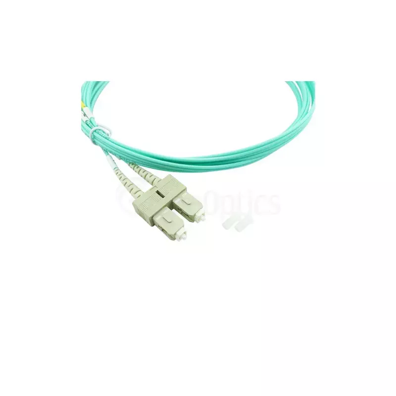 BlueOptics 575702T512000002M-BO Duplex-valokuitukytkentäkaapeli (Corning-yhteensopiva), SC-UPC/SC-UPC, multimode OM3 50/125 µm, 2 m