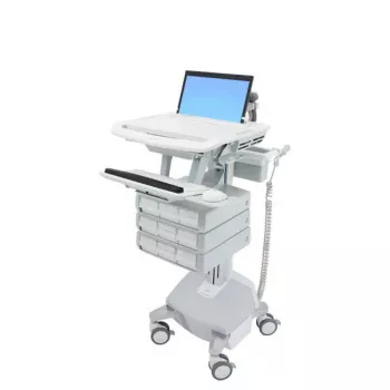 Multimediavaunu Ergotron StyleView alumiini harmaa valkoinen