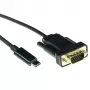 USB Type-C - VGA-muunnoskaapeli ACT SB0032 2 metriä