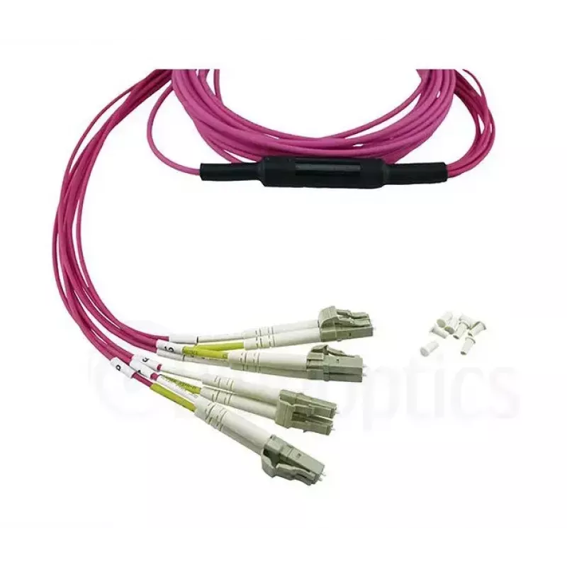 BlueOptics EMC CBL-MPO12-4LC-OM4-7M InfiniBand-kuituoptinen kaapeli 7,5 m