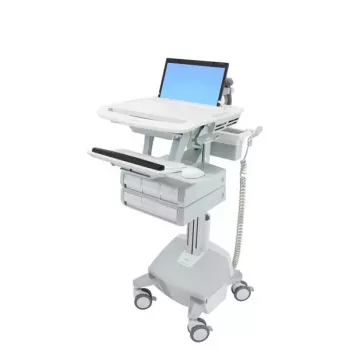 Multimediavaunu Ergotron StyleView alumiini harmaa valkoinen