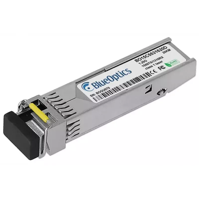 SFP-lähetin-vastaanotinmoduuli BlueOptics SFP-GIG-BB LX/LC EEC-BO kuitu 20000 m