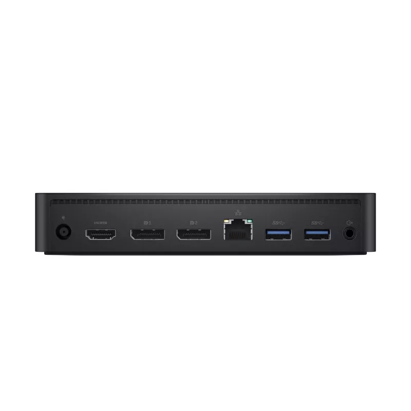 DELL D6000 johdollinen USB 3.2 Gen 1 (3.1 Gen 1) Type-C musta