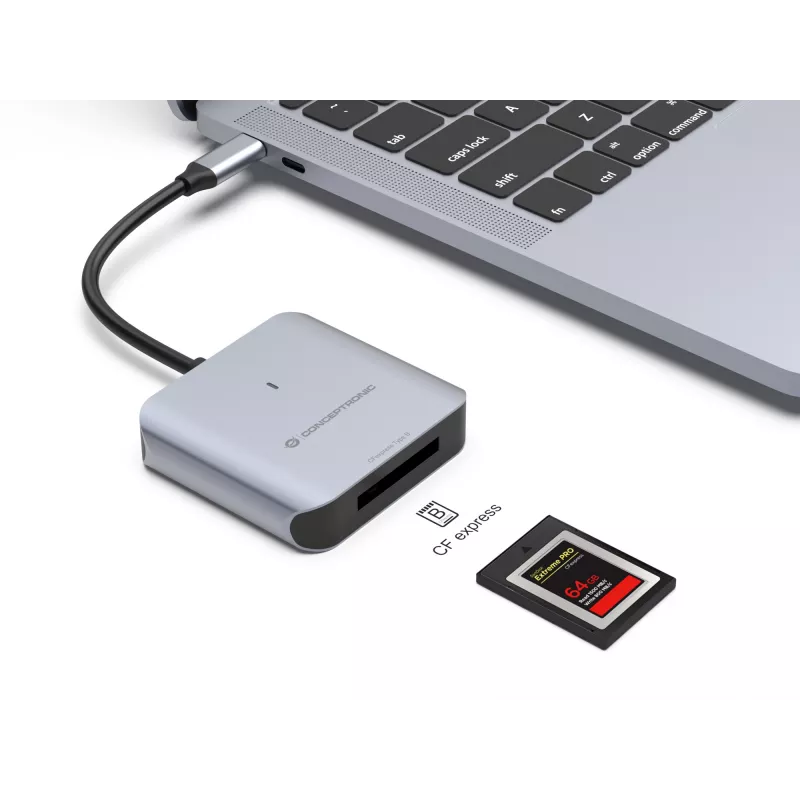 Conceptronic BIAN08G CFexpress 2.0 Type B -kortinlukija USB 3.2 Gen 2
