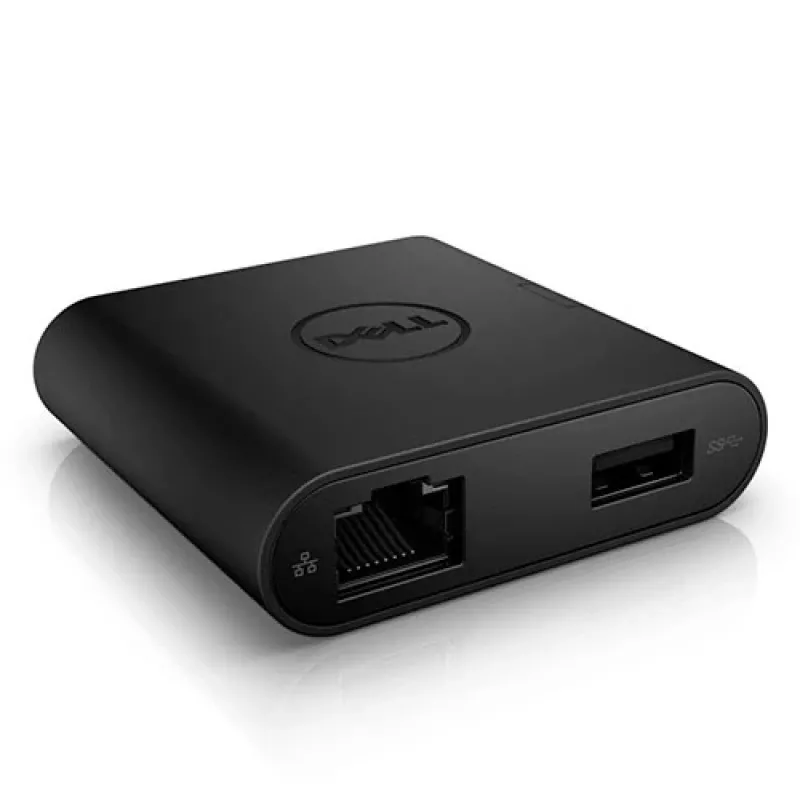 DELL YRPDK USB-näytönohjainsovitin musta