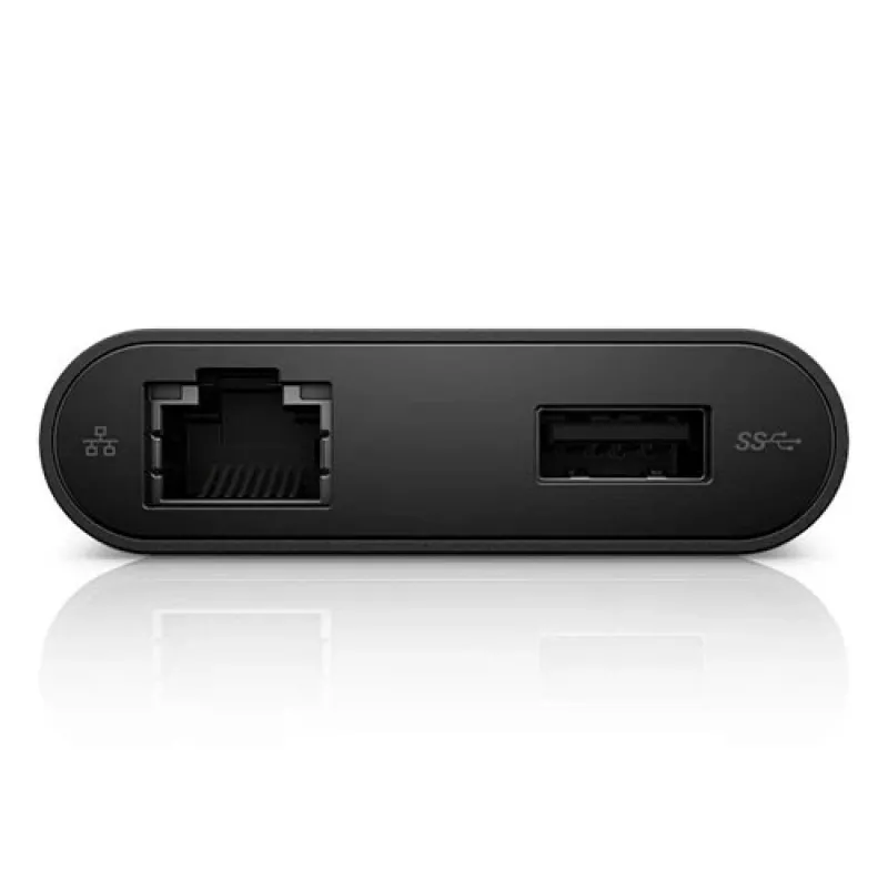 DELL YRPDK USB-näytönohjainsovitin musta