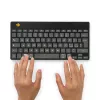 R-Go Tools ergonominen näppäimistö R-Go Compact Break, kompakti näppäimistö tauko-ohjelmistolla, QWERTY (IT), Bluetooth, musta