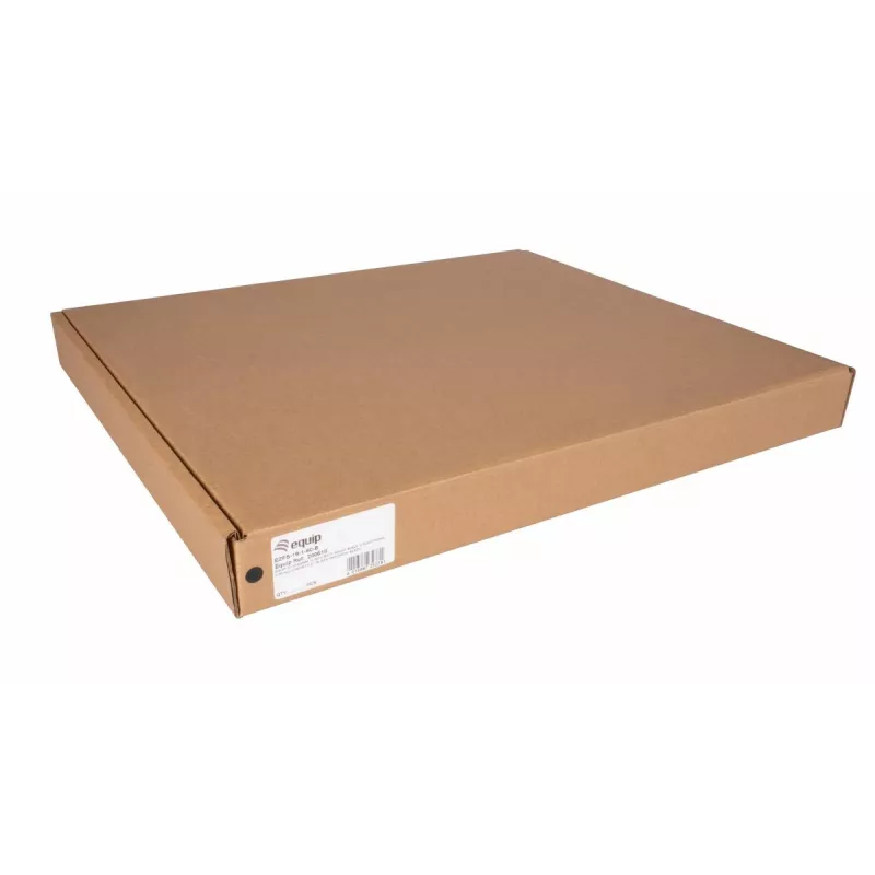 Equip EZFS-19-1-60-B kiinteä hylly 19 tuumaa 1U 60 cm, musta