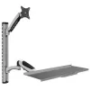 Techly ICA-PLW 02 monitoriteline / jalusta 68,6 cm (27 inch) seinä hopea