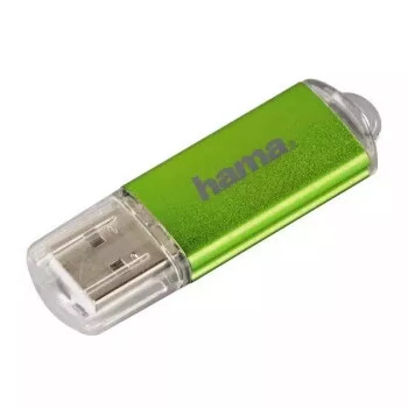 Hama Laeta 64GB USB-muistitikku USB Type-A 2.0 vihreä, läpinäkyvä