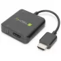 Techly HDMI-äänenerotin stereo/ääni 5.1 kanavaa 4K 3D IDATA HDMI-VGA8