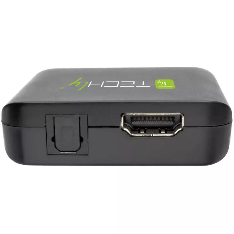 Techly HDMI-äänenerotin stereo/ääni 5.1 kanavaa 4K 3D IDATA HDMI-VGA8