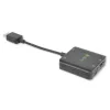 Techly HDMI-äänenerotin stereo/ääni 5.1 kanavaa 4K 3D IDATA HDMI-VGA8