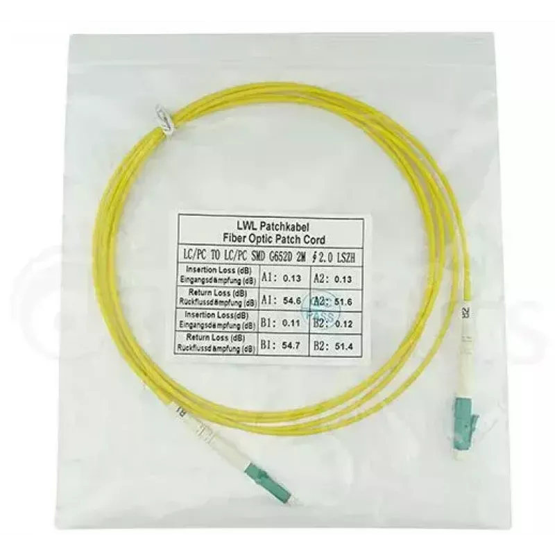 BlueOptics SFP2121BU7.5MM InfiniBand kuituoptinen kaapeli 7,5 m LC keltainen