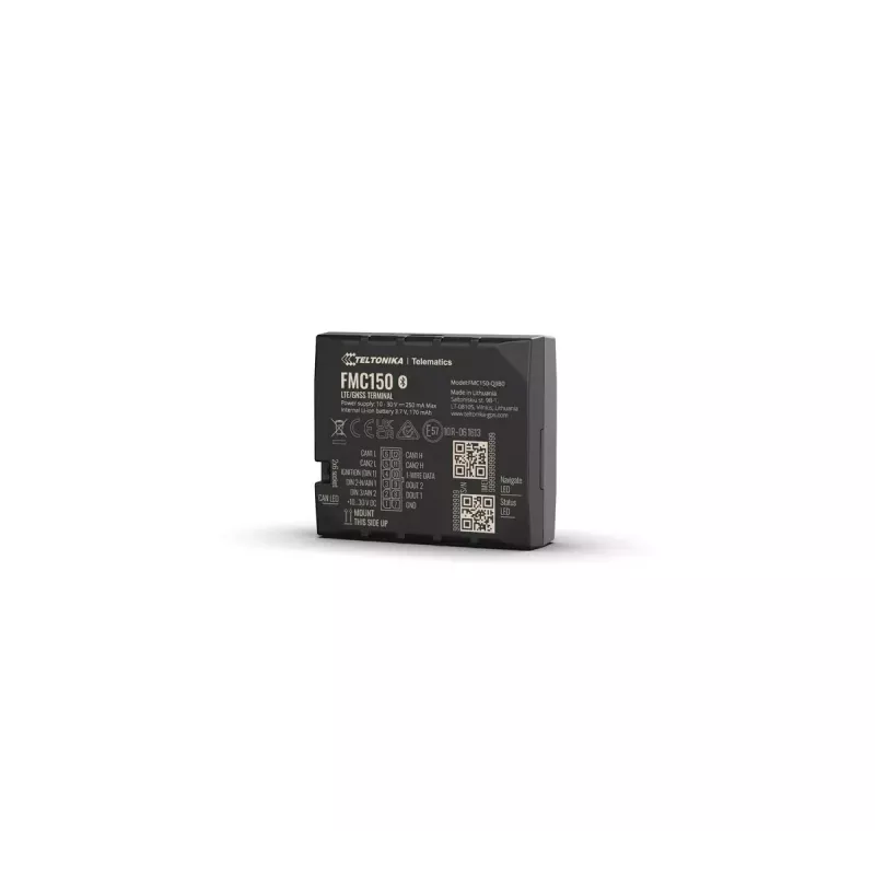 GPS-paikannin Teltonika FMC150 auto musta 0,128 GB akku 6 h
