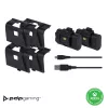 PDP Gaming Play & Charge -sarja, Xbox One, peliohjaimen akku, musta, polykarbonaatti, 3 m, Microsoft