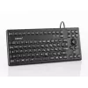 Näppäimistö GETT TKG-086-MB-IP68-musta teollinen USB QWERTZ saksa