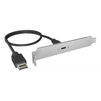 ICY BOX USB Type-C takapaneeli sisäisellä USB Type-E liitännällä