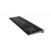 Näppäimistö Logickeyboard LKB-LPWB-A2PC-FR universaali USB AZERTY ranska musta