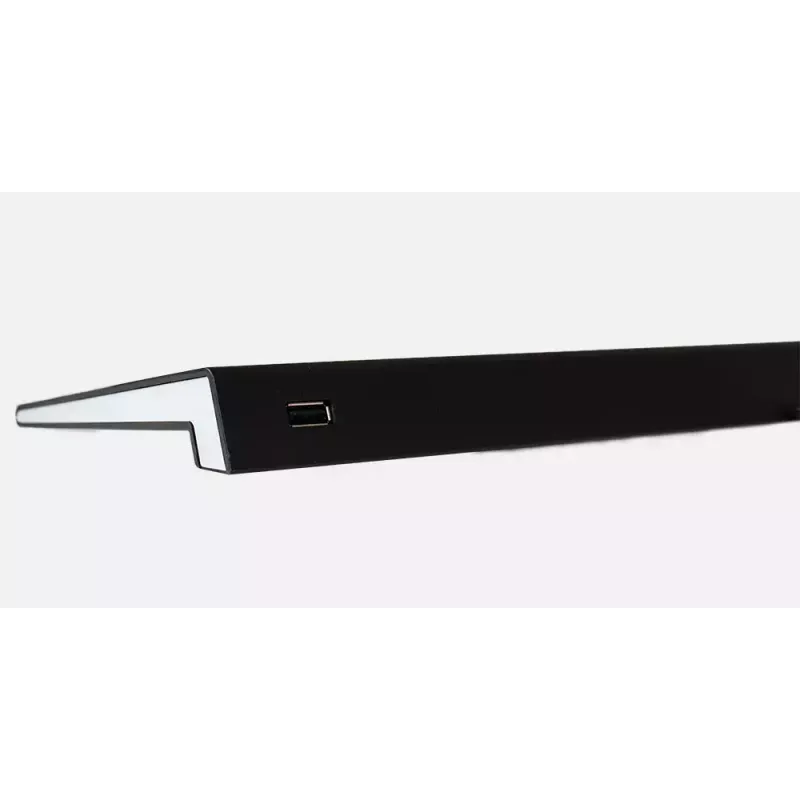 Näppäimistö Logickeyboard LKB-LPWB-A2PC-FR universaali USB AZERTY ranska musta