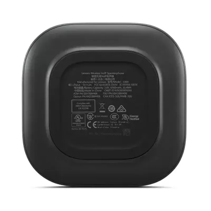 Lenovo 4XD1B84406 Bluetooth-konferenssikaiutin musta 5.0