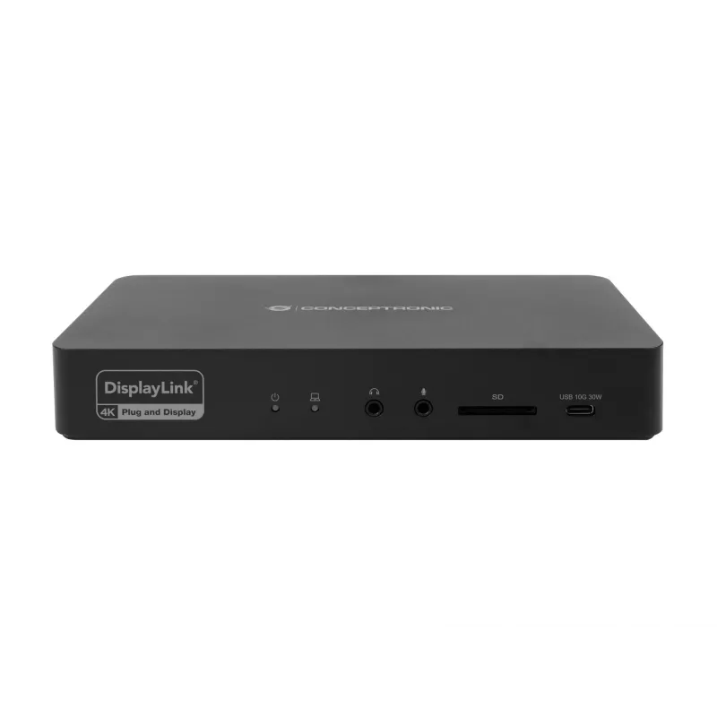 Conceptronic DONN31B 17-in-1 DisplayLink-telakka USB 3.2 Gen 2