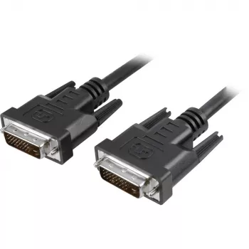 Techly näyttökaapeli DVI digitaalinen uros/uros Dual Link 3 metriä (DVI-D) ICOC DVI-8130