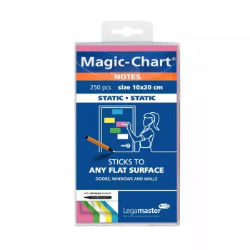 Magic-Chart-muistilehtiö Legamaster 10x20cm lajiteltu 250 kpl