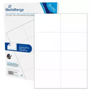 Itseliimautuvat tarrat MediaRange MRINK145