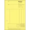 Liikelomake Sigel SD131 A5 valkoinen keltainen 100 arkkia