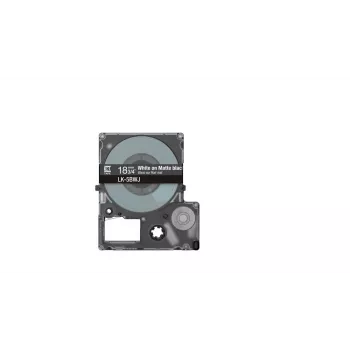 Tarranauha Epson LK-5BWJ musta valkoinen lämpösiirto 1,8 cm
