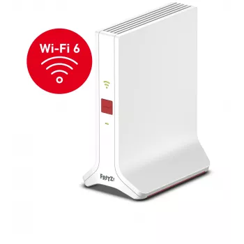 Wi‑Fi-toistin FRITZ Repeater 3000 AX Edition — Dual-band 2,4/5 GHz, Wi‑Fi 6 (802.11ax), jopa 2400 Mbit/s, Gigabit Ethernet