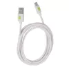 Techly ICOC MUSB20-CMAM20TW USB-kaapeli USB 2.0 2 m USB A USB C valkoinen