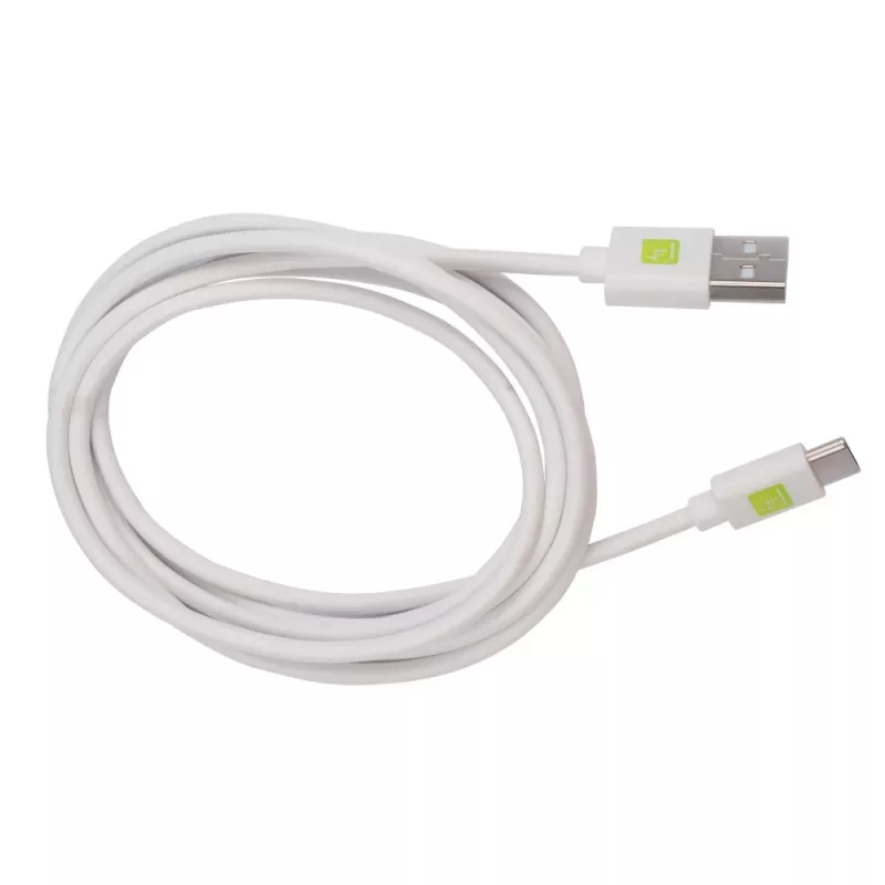 Techly ICOC MUSB20-CMAM20TW USB-kaapeli USB 2.0 2 m USB A USB C valkoinen